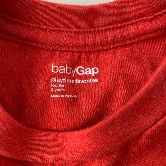 Gap Playtime Favorites Reindeer Bulldog Top - Picture 3 of 4